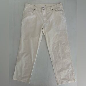 Maus‎ Hoffman Men’s Pants Size 42x30 Color White Cotton Blend